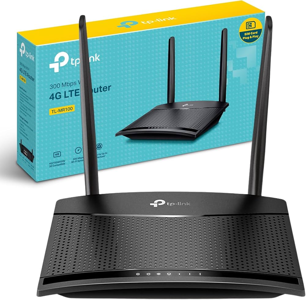 TP-Link 4G LTE Router MR100 - genuine TP-Link product photo Kenya